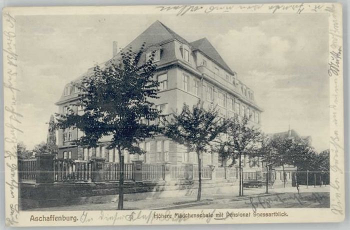 Aschaffenburg Main Aschaffenburg Mädchen Schule Pension Sp