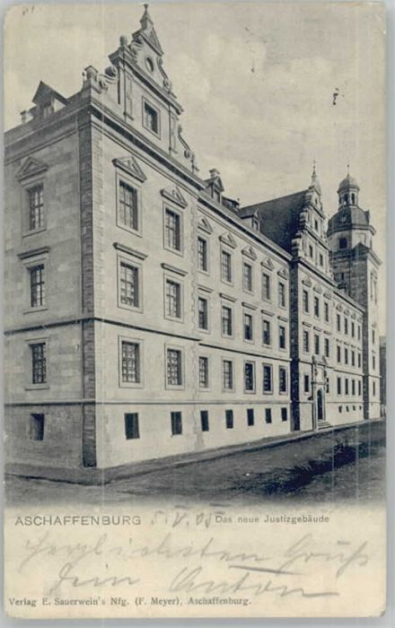 Aschaffenburg Main Aschaffenburg Justizgebäude