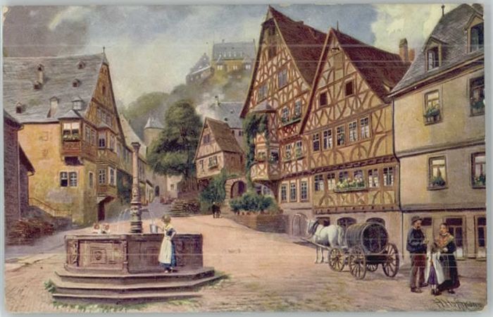 Miltenberg Main Miltenberg KünstlerH. Hoffmann