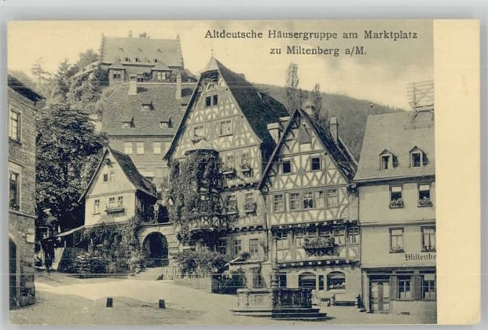 Miltenberg Main Miltenberg Marktplatz