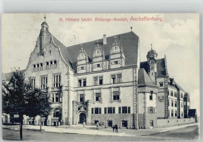 Aschaffenburg Main Aschaffenburg Bildungs Anstalt