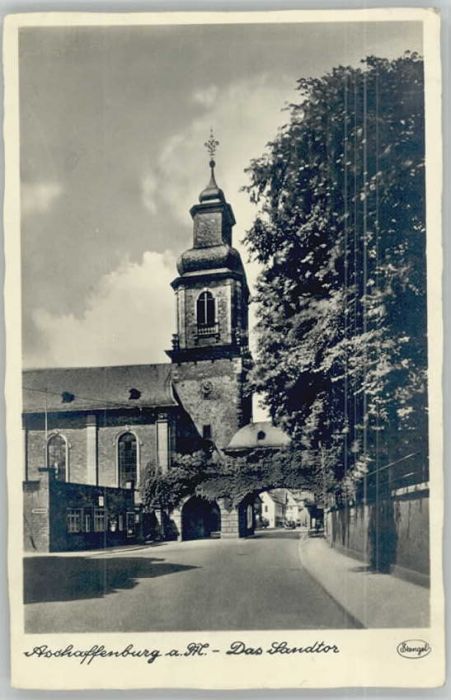 Aschaffenburg Main Aschaffenburg Sandtor