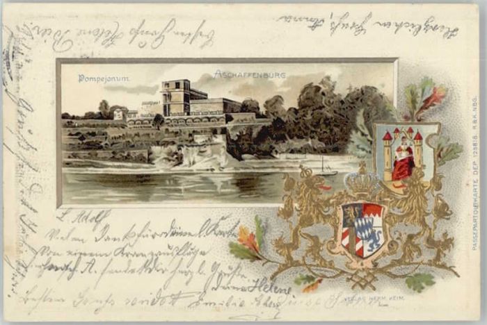 Aschaffenburg Main Aschaffenburg Pompejanum