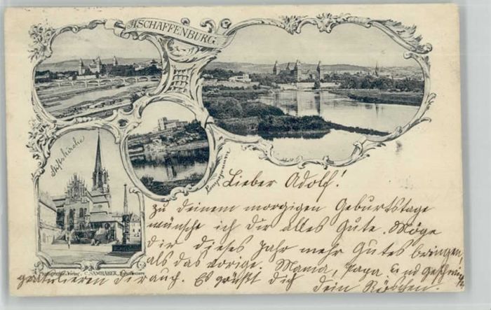 Aschaffenburg Main Aschaffenburg Stifts Kirche