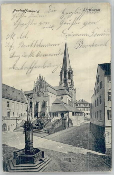 Aschaffenburg Main Aschaffenburg Stifts Kirche