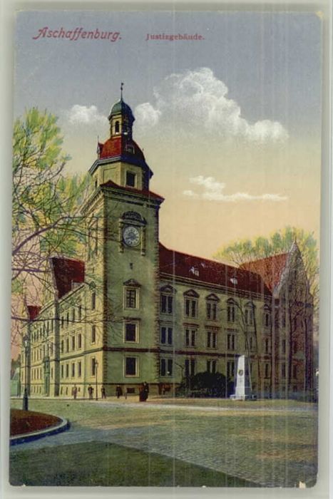 Aschaffenburg Main Aschaffenburg Justizgebaeude