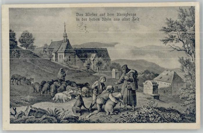 Bischofsheim Rhoen Bischofsheim Kloster Kreuzberg