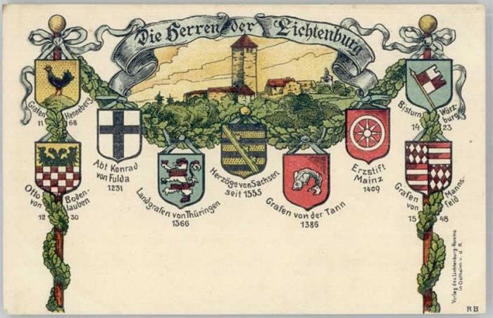 Ostheim Rhoen ie Herren der Lichtenburg