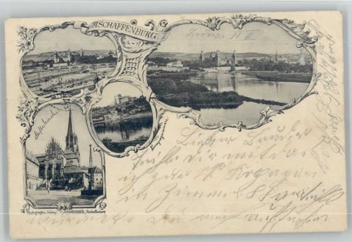 Aschaffenburg Main Aschaffenburg Stifts Kirche