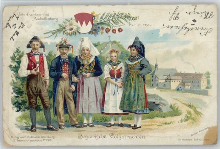 Aschaffenburg Main Aschaffenburg Volkstrachten