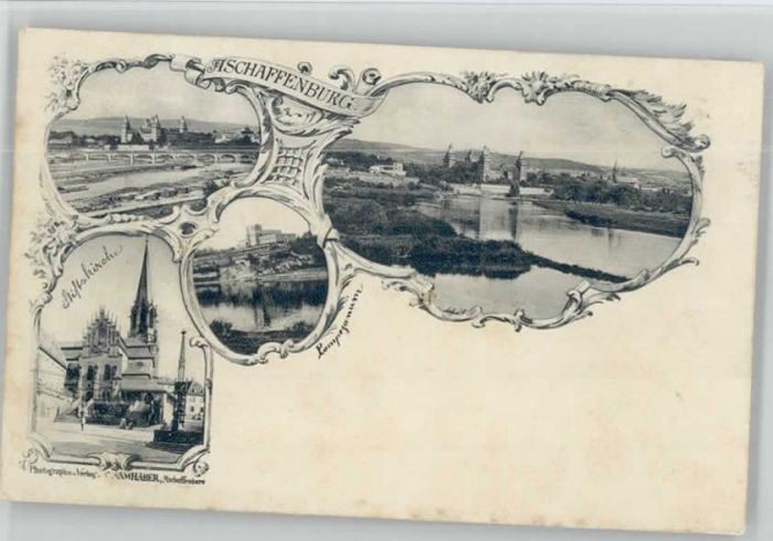 Aschaffenburg Main Aschaffenburg Stifts Kirche