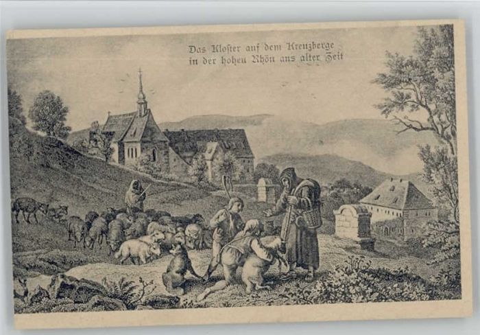 Bischofsheim Rhoen Bischofsheim Kloster Kreuzberg