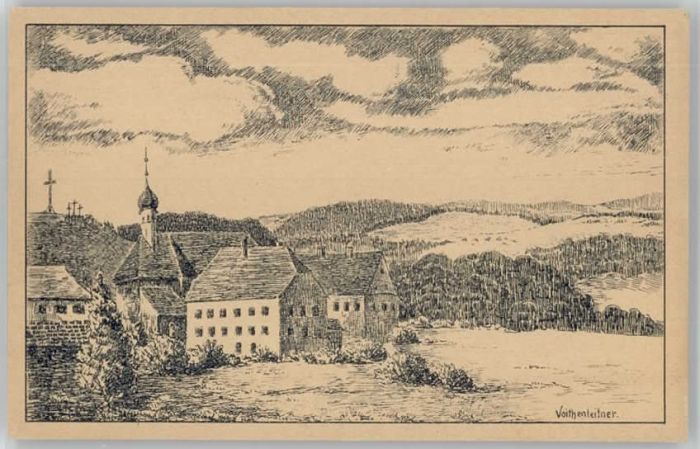 Bischofsheim Rhoen Bischofsheim Kloster Kreuzberg KuenstlerVoithenleitner