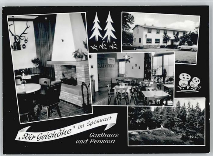 Aschaffenburg Main Aschaffenburg Gasthaus Pension Zur Geishoehe