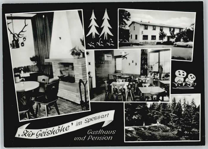 Aschaffenburg Main Aschaffenburg Gasthaus Pension Zur Geishoehe