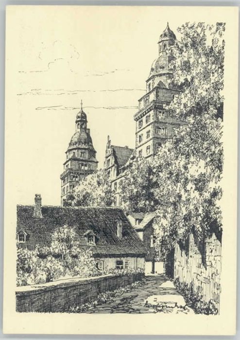 Aschaffenburg Main Aschaffenburg KuenstlerKarl Winkel