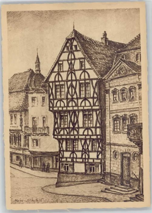 Aschaffenburg Main Aschaffenburg KuenstlerMeier Soekefeld *