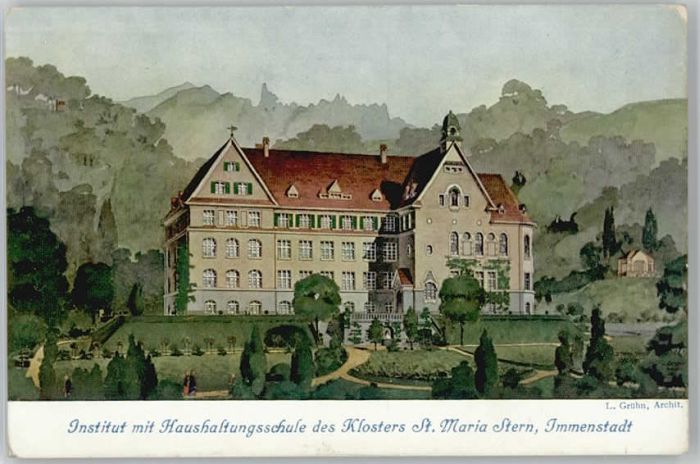 Immenstadt Allgaeu Immenstadt St. Maria Stern x 1922