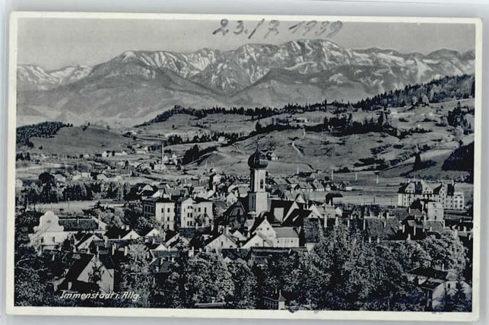 Immenstadt Allgaeu Immenstadt  x 1939