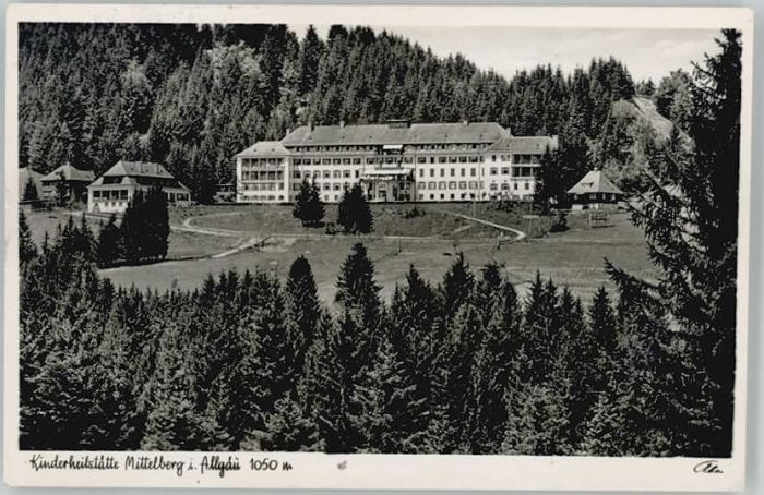 Mittelberg Oy Kjnderheilstätte x 1930