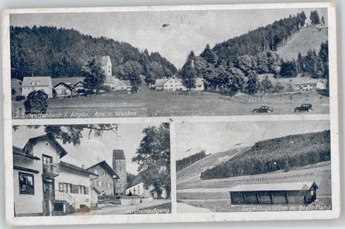 Schrattenbach Dietmannsried Segelflugstation * 1920