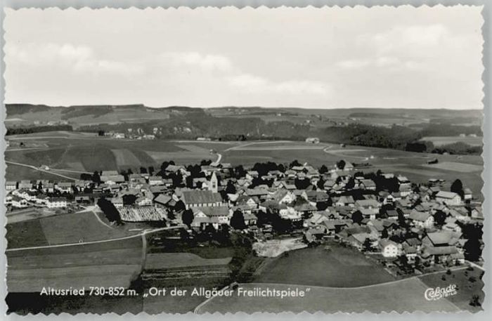 Altusried Fliegeraufnahme * 1955
