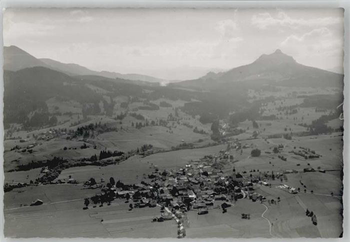 Wertach Fliegeraufnahme * 1954