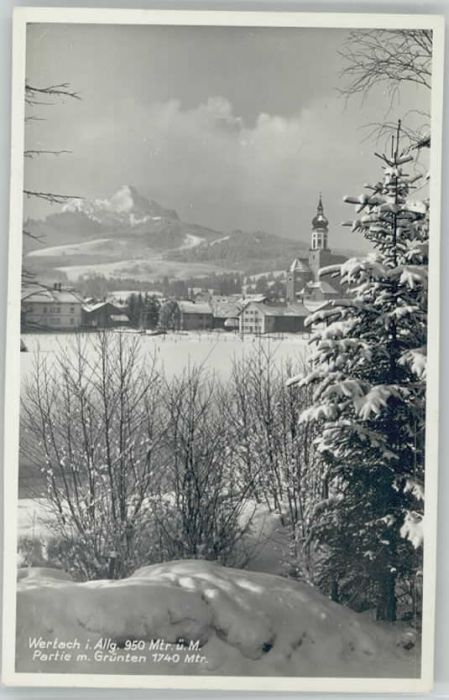 Wertach Grünten * 1955