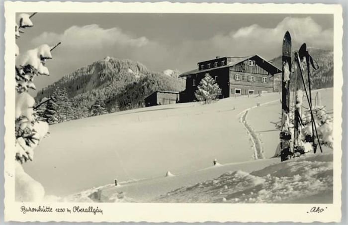 Wertach Buronhütte * 1953