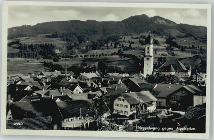 Nesselwang Allgaeu Bayern Alpspitze * 1940