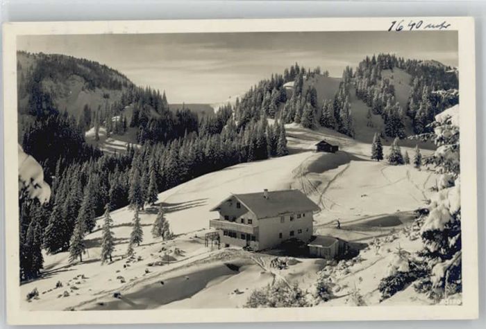 Nesselwang Allgaeu Bayern Sportheim Boeck x 1934