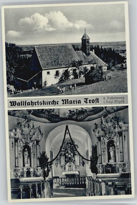 Nesselwang Allgaeu Bayern Maria Trost x 1943