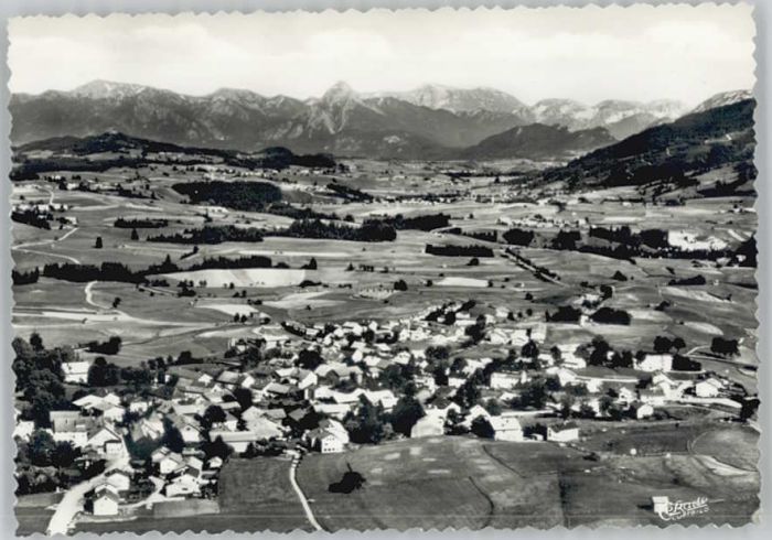 Oy Bad Mittelberg Oberallgaeu Bayern Fliegeraufnahme * 1965