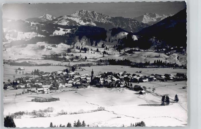 Wertach Fliegeraufnahme * 1956