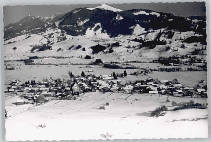 Wertach Fliegeraufnahme * 1956