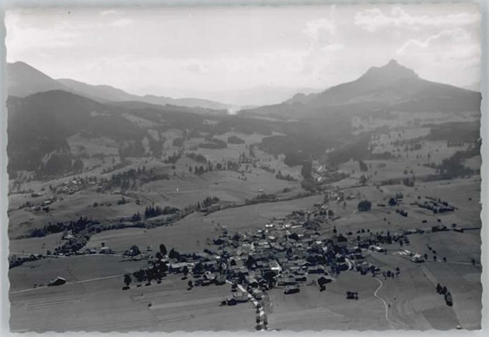 Wertach Fliegeraufnahme * 1954