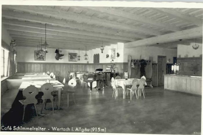 Wertach Cafe Schimmelreiter * 1952