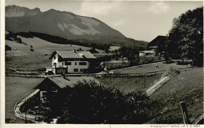 Nesselwang Allgaeu Bayern Cafe Pension Zeller * 1940