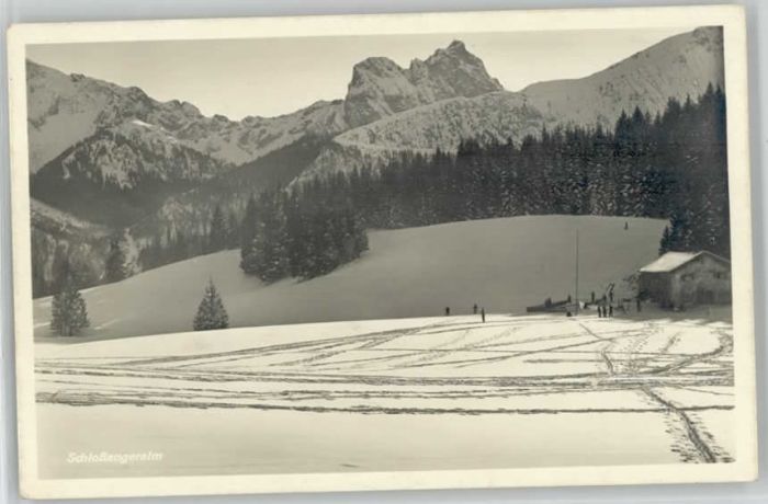 Pfronten Ostallgaeu Bayern Schlossangeralm