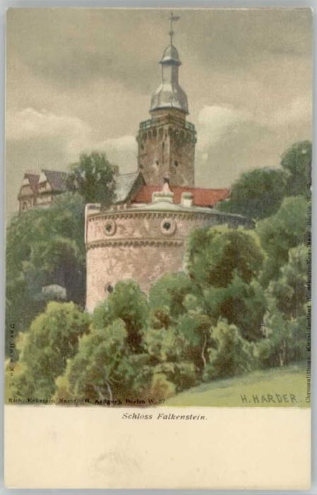 Schloss Falkenstein KuenstlerH. Harder