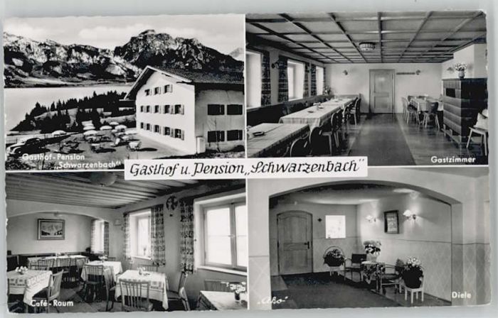 Rosshaupten Forggensee Hotel Pension Schwarzenbach