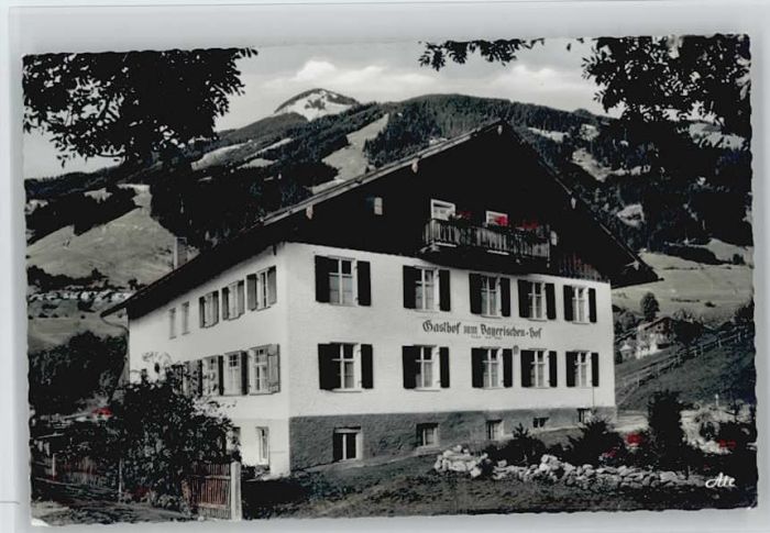 Pfronten Ostallgaeu Bayern Kreuzegg Gasthof Pension Bayrischer Hof