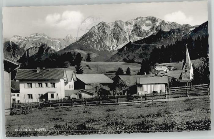 Pfronten Ostallgaeu Bayern Kappel