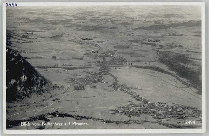 Pfronten Ostallgaeu Bayern