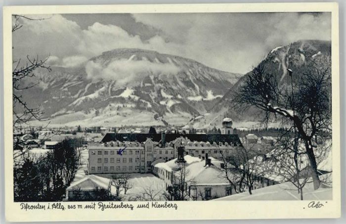 Pfronten Ostallgaeu Bayern Breitenberg Kienberg