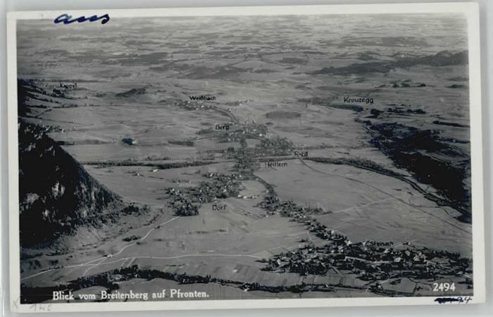 Pfronten Ostallgaeu Bayern