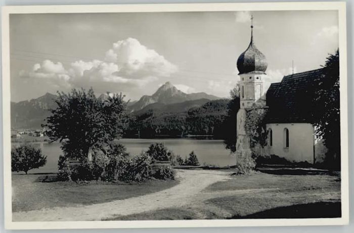 Pfronten Ostallgaeu Bayern Weissensee