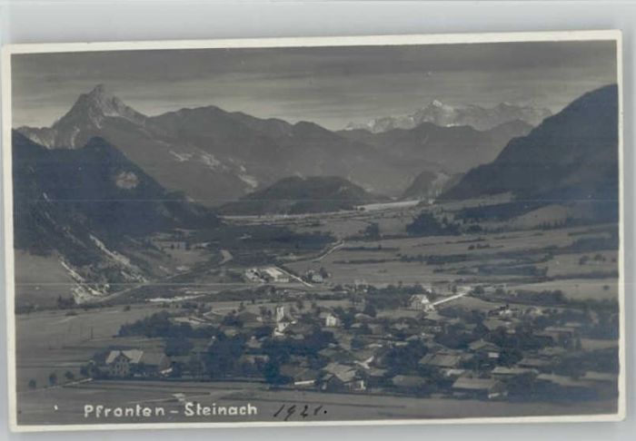 Pfronten Ostallgaeu Bayern Steinach