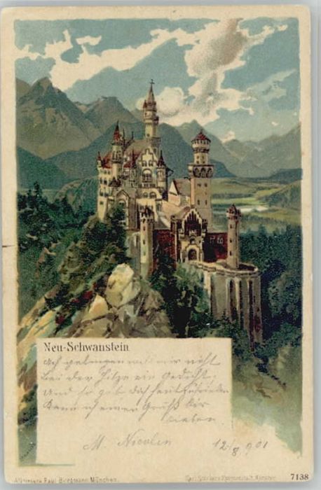 Schwangau Schloss Neu Schwanstein