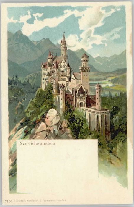Schwangau Schloss Neu Schwanstein